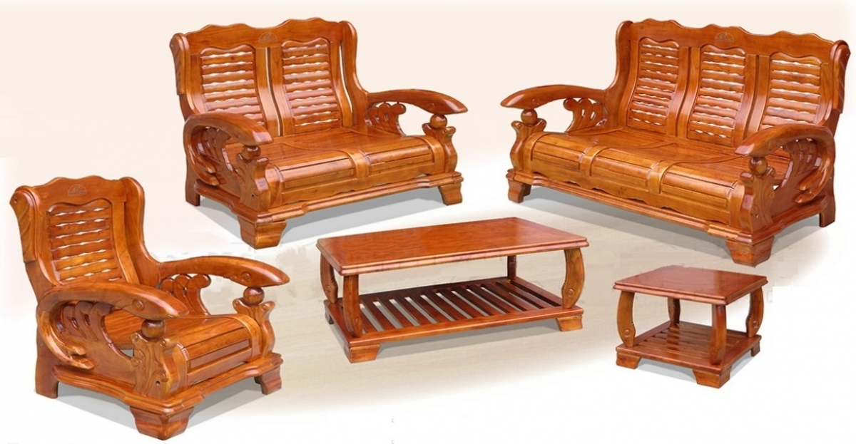 Wooden Sofa Set Models