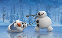 Olaf - Frozen wallpaper 2560x1440 jpg