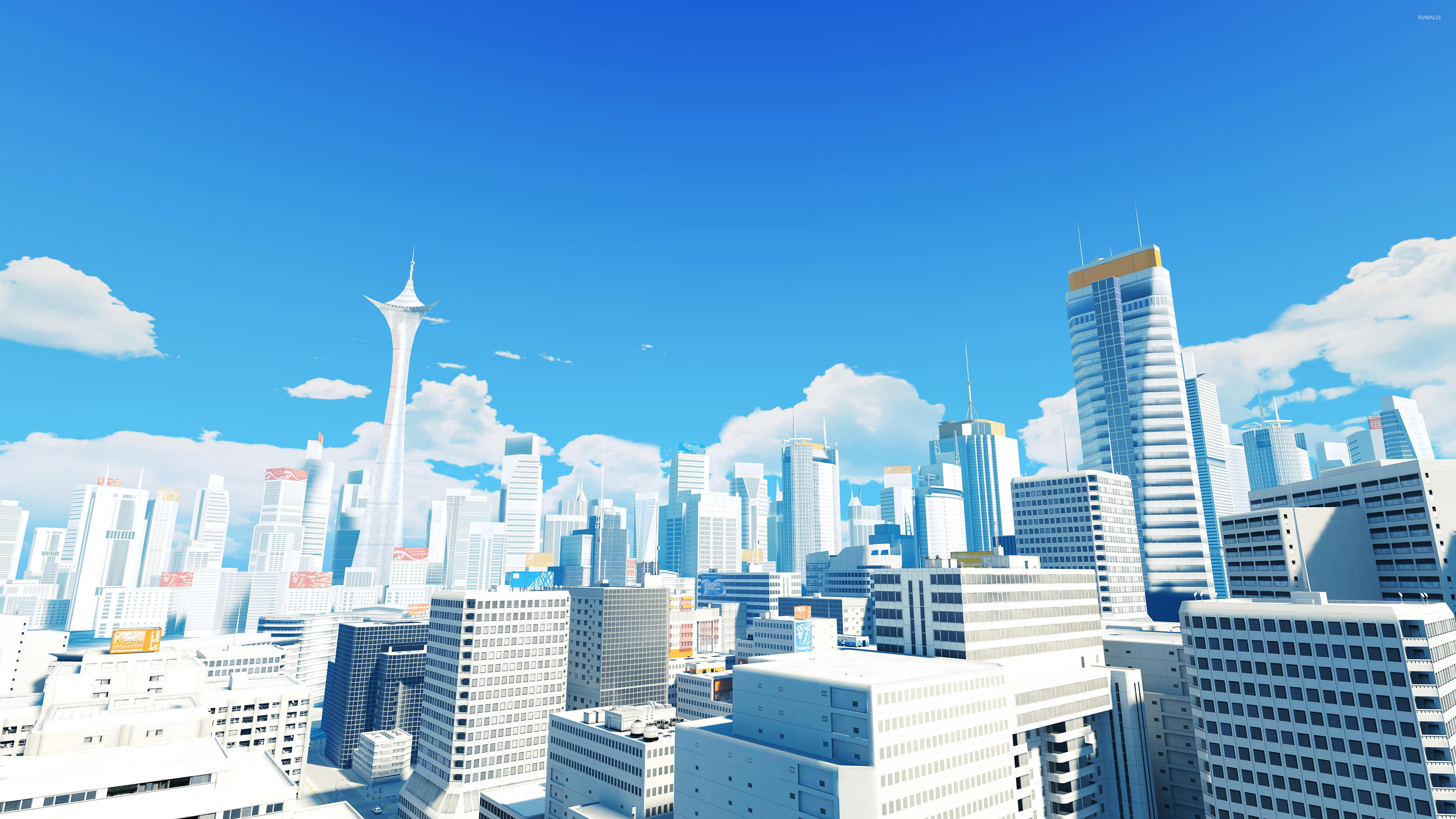 Mirrors Edge Wallpaper Mirror Edge City  Imágenes españoles