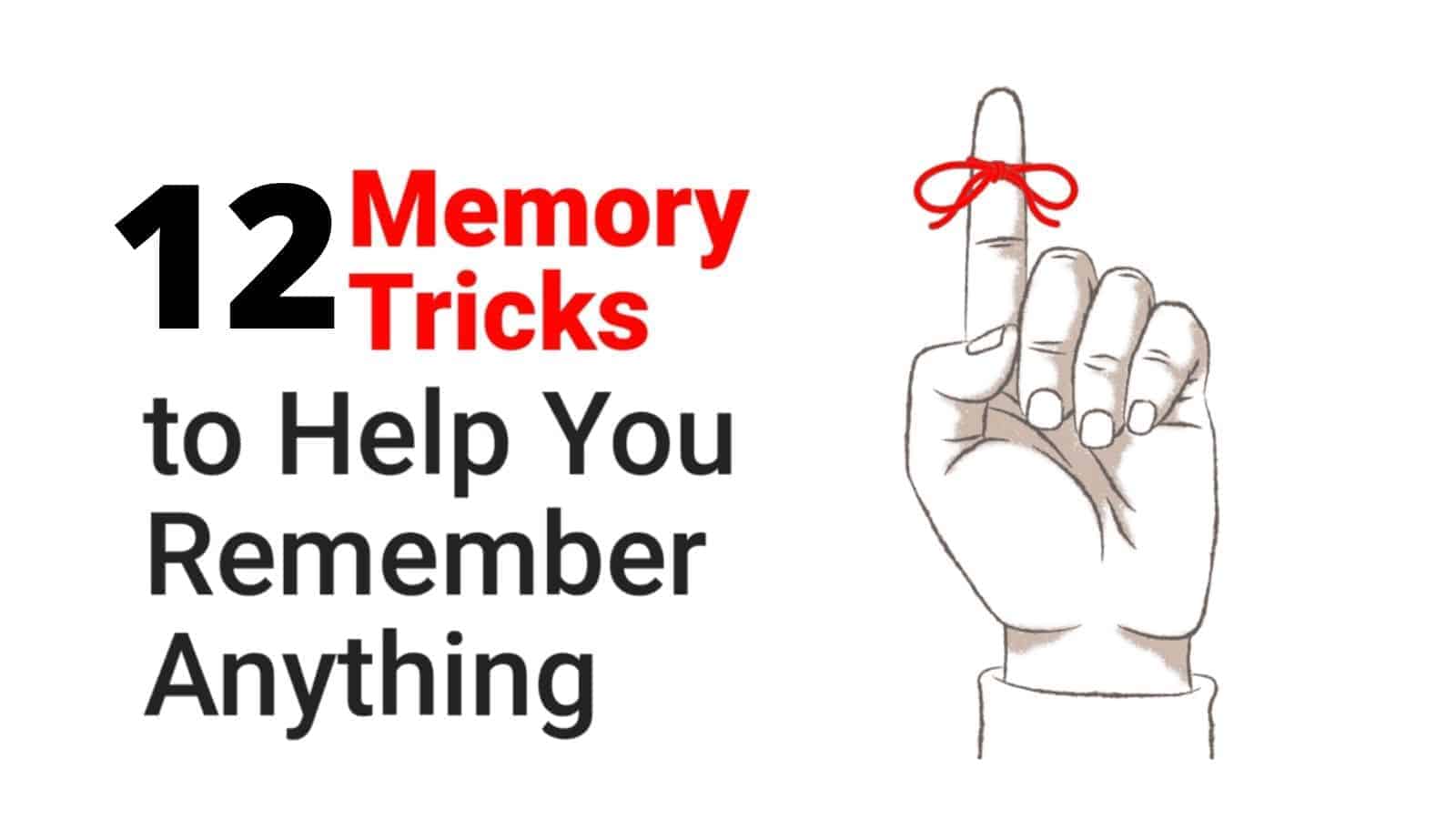 how to memorize anything