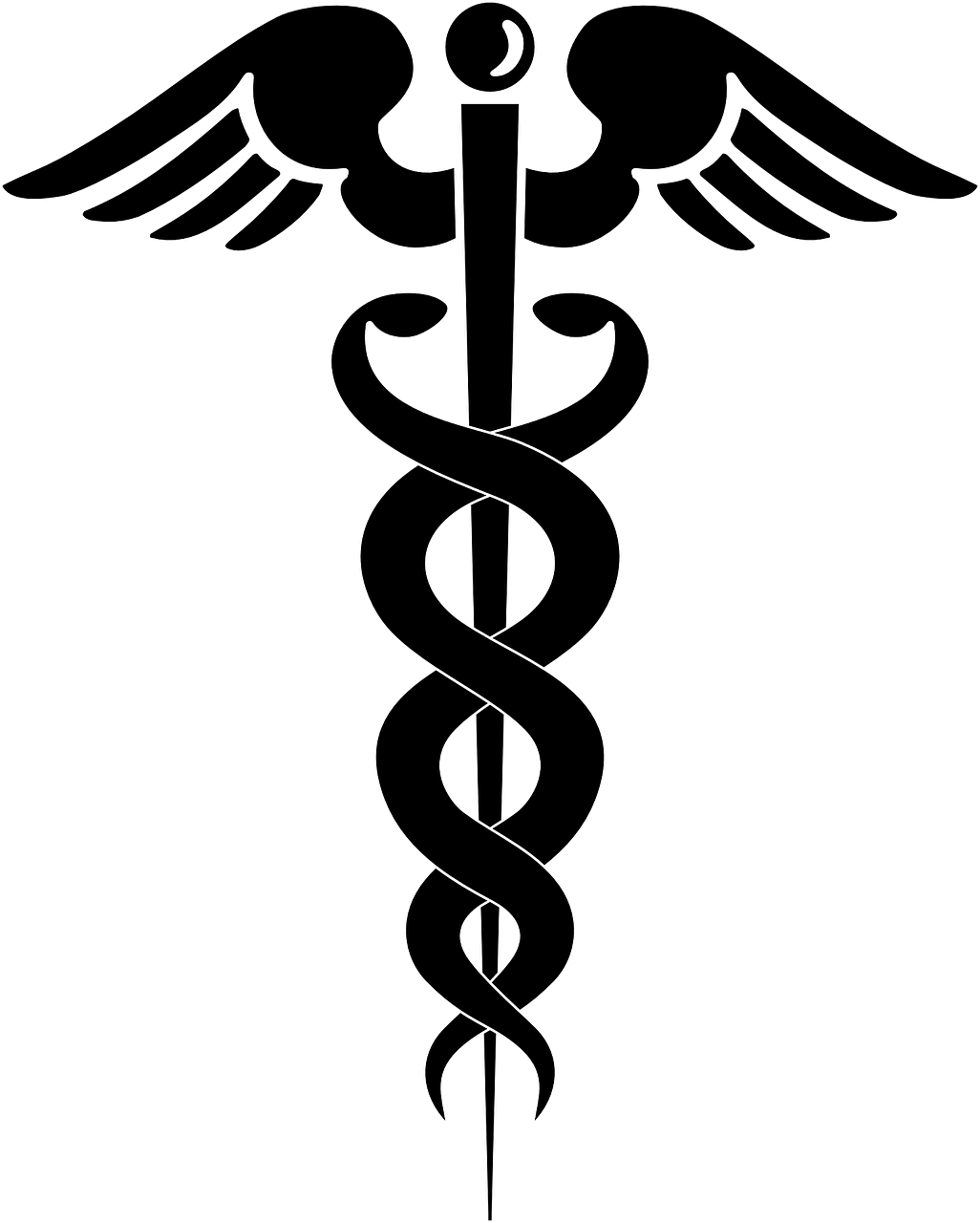 Caduceus Medical Symbol Free Vector Graphic On Pixabay