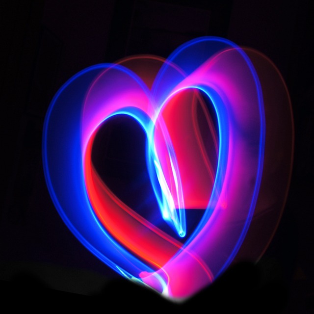 Free photo: Heart, Love, Glow, Glow Stick - Free Image on Pixabay - 601477