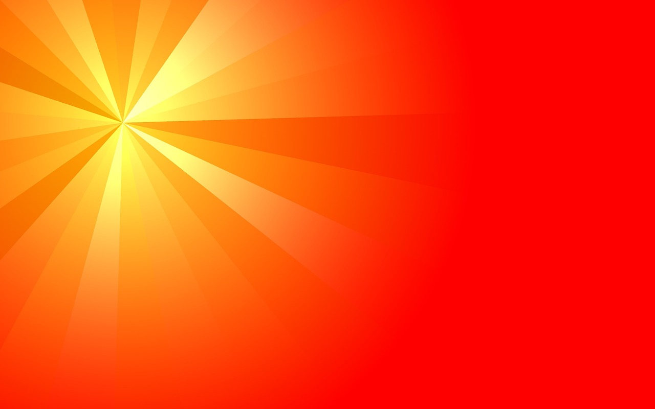 Rays Yellow Background - Free image on Pixabay