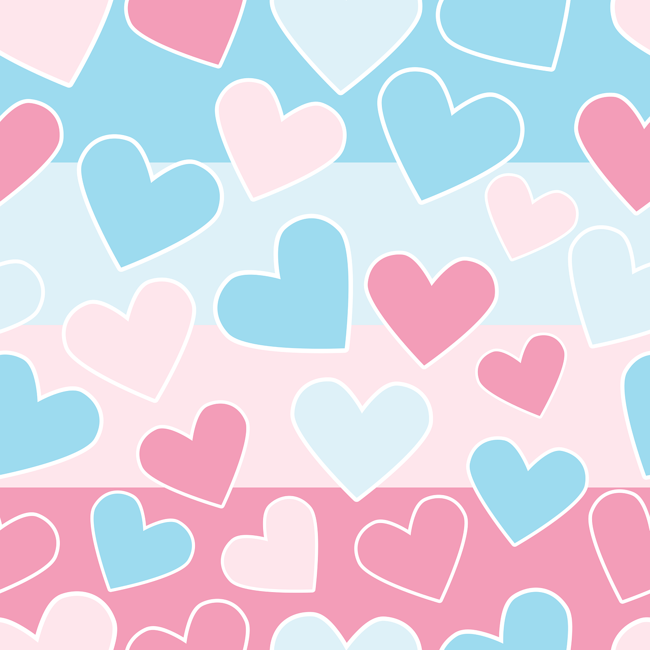 Hearts Love Design - Free vector graphic on Pixabay