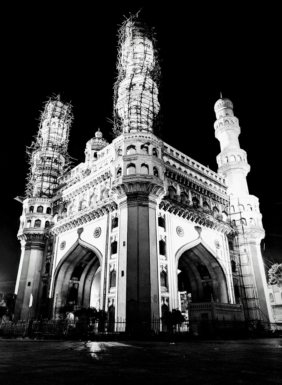 Hyderabad Charminar Black And - Free photo on Pixabay - Pixabay