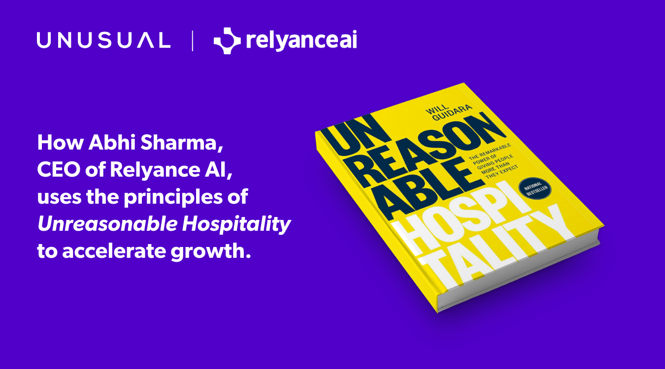 Software startups should embrace unreasonable hospitality: 3 takeaways from Relyance AI’s Abhi Sharma