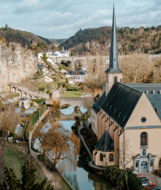 Luxembourg, where b2venture has an office.