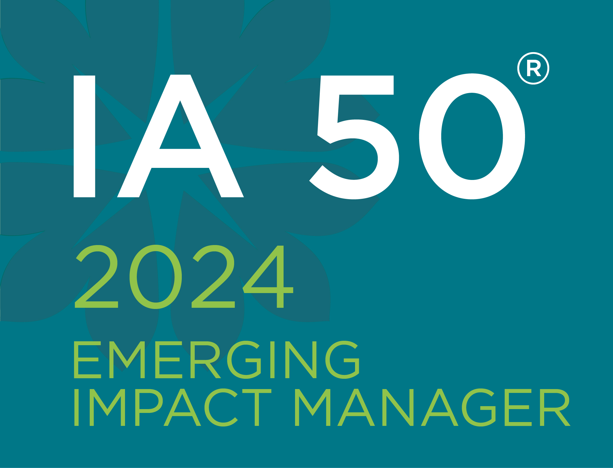 IA 50 2024 Emerging Impact Manager