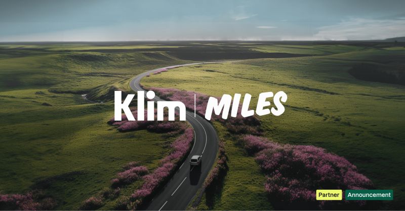 Klim has partnered up with MILES, enabling its subscribers to easily offset their car emissions.