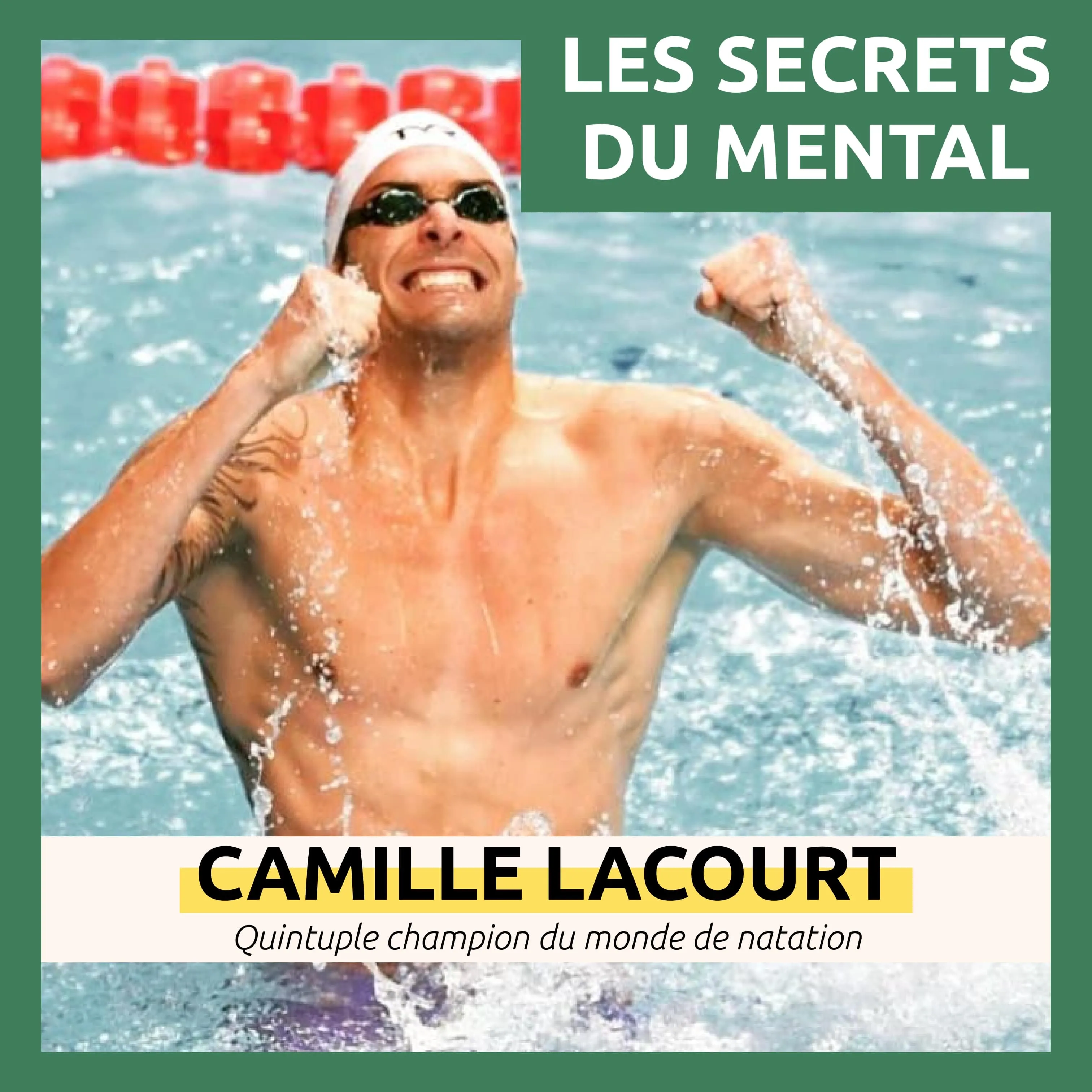 Le nageur Camille Lacourt 