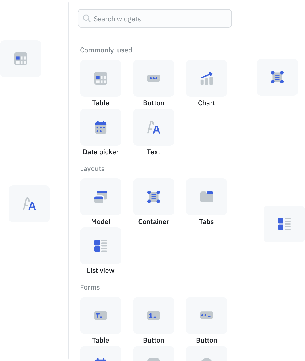 Large components library