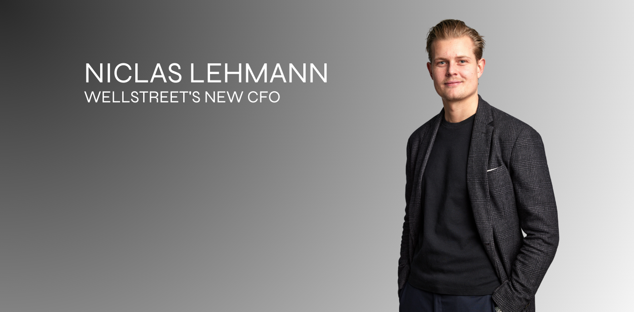 Wellstreet welcomes Niclas Lehmann as CFO