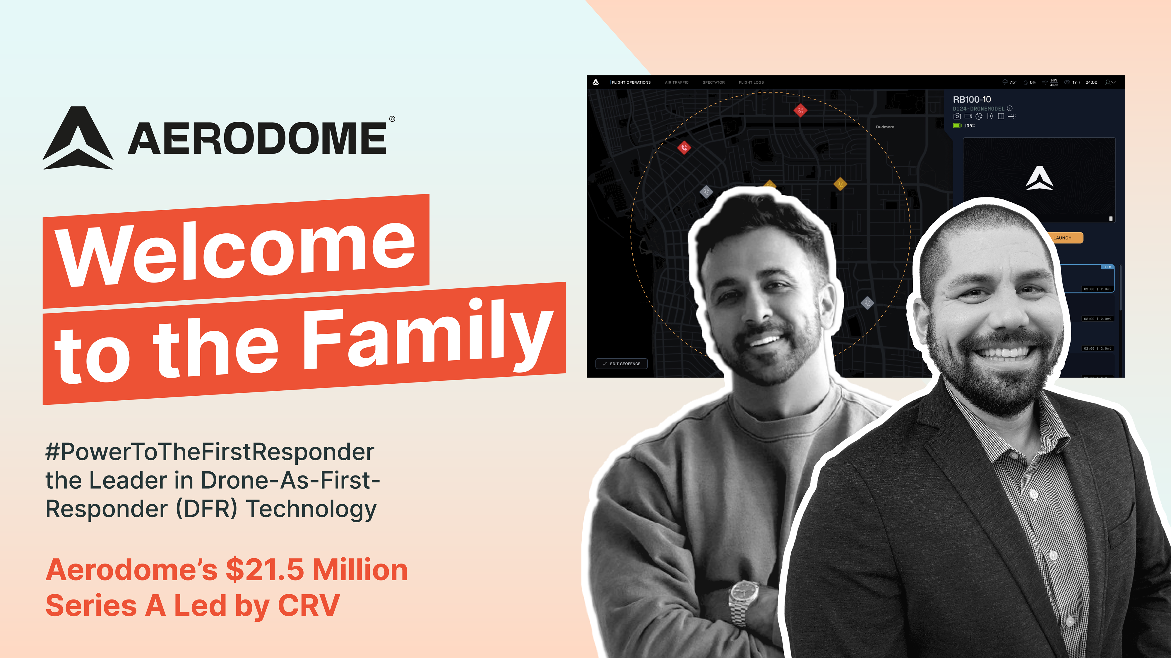 Aerodome Welcome to the Family graphic