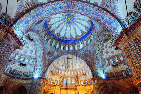 Kék mecset Isztambulban