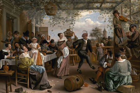 Jan Steen: "Danspar"