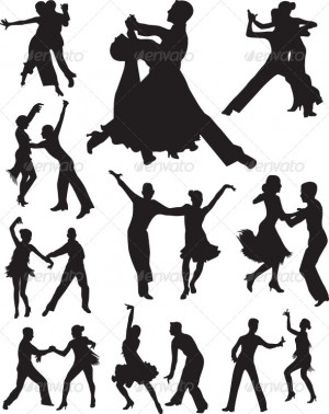 Dance Silhouette Vector