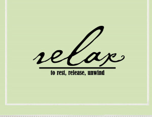 Relax Quotes