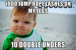 Yay Double Unders!