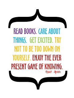 Read Books. Care About Things.