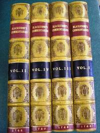 To Blackstone Sir William Mentaries On The Laws Of England Oxford