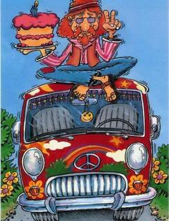 hippie birthday Image