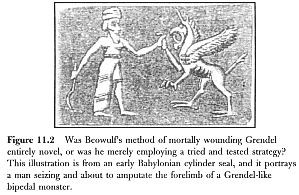 Searing pain seized the terrifying ugly one as a gaping woundappeared ...