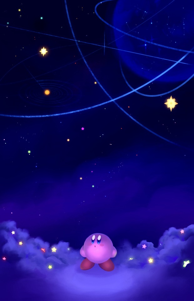 Kirby  Stars Pattern Wallpapers  Cool Kirby Wallpapers for iPhone