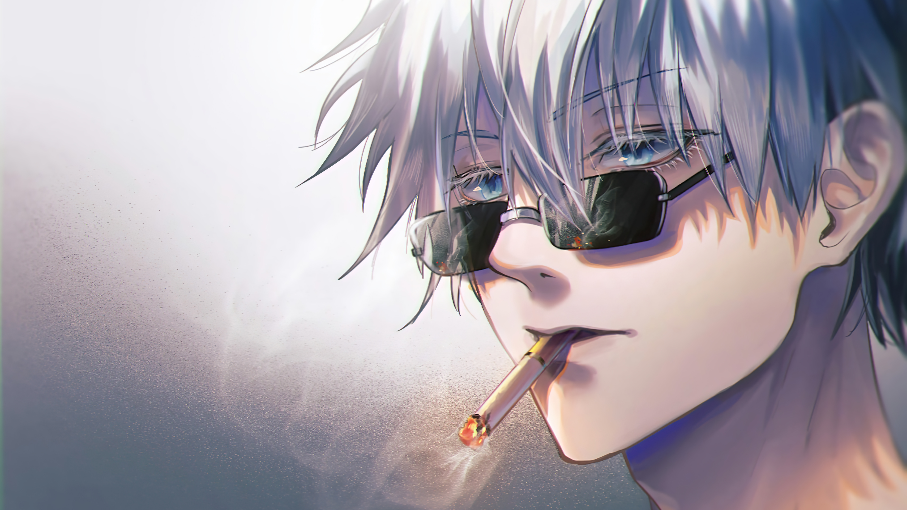 Satoru Gojo Sunglasses Jujutsu Kaisen K Pc Hd Wallpaper | Sexiz Pix