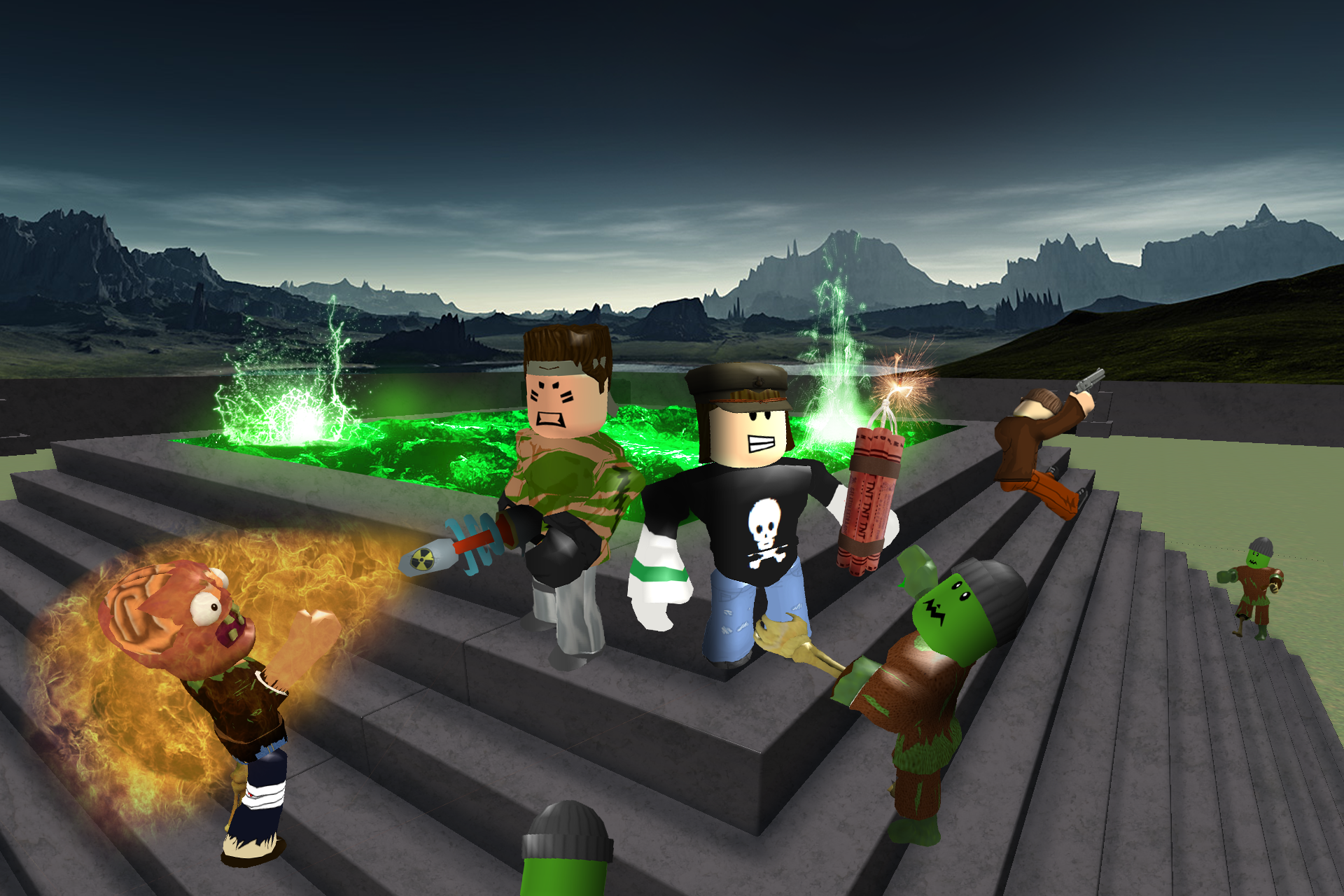 Download Roblox Avatar Trio BFFs Wallpaper  Wallpaperscom