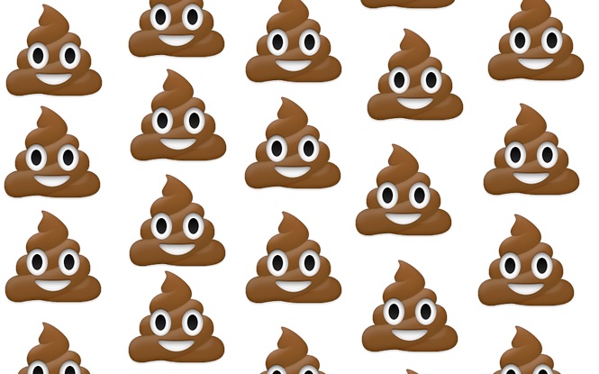 Premium Vector  Cute poop emoji seamless pattern