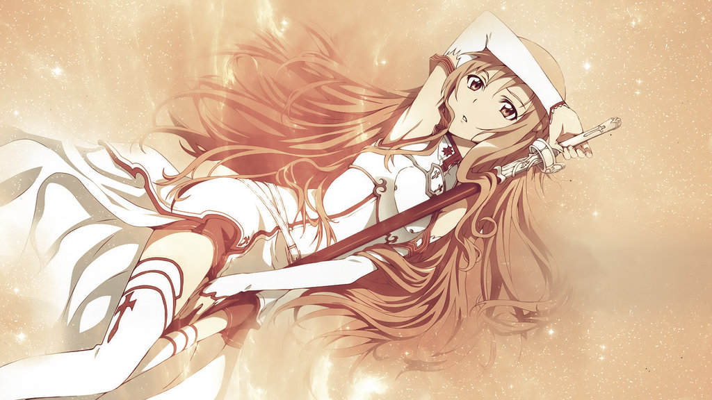 Asuna Titania Kirito Sword Art Online Oberon asuna cg Artwork computer  Wallpaper fictional Character png  PNGWing