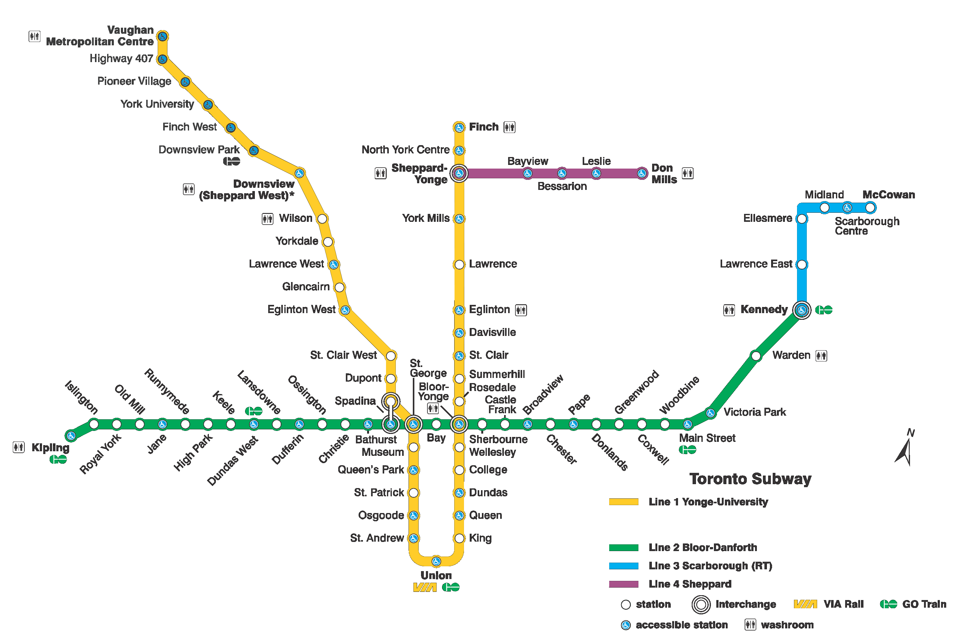 Mapa Del Metro De Toronto Para Descarga Mapa Detallad - vrogue.co