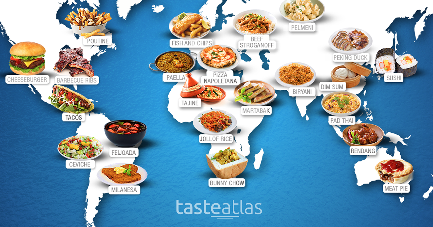 Infographic Regional Food Maps Of Europe Eat Your World Blog In 2022 ...