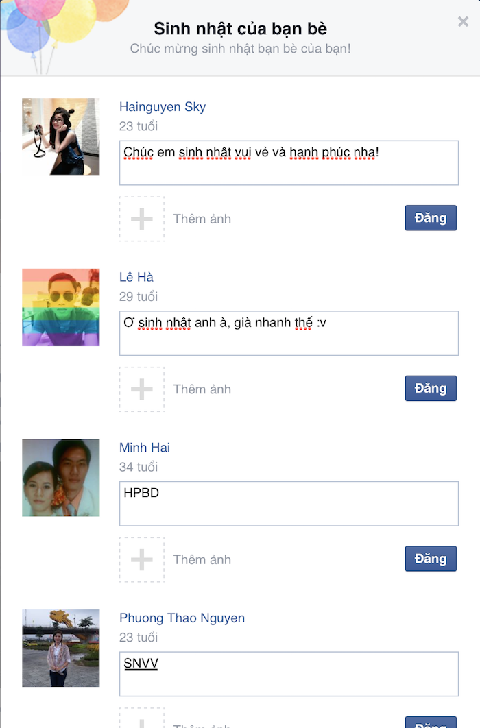 Chia sẻ 87+ về chúc sinh nhật trên facebook