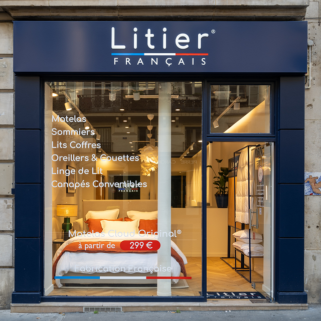 Litier Français, matelas, sommiers, lits coffres, oreillers, couettes, linge de lit fabriqués en France