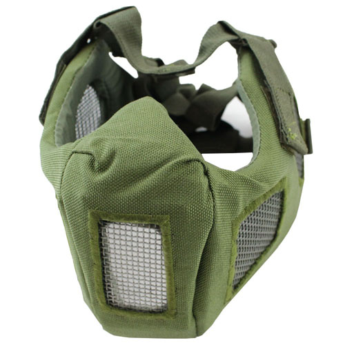 Tactical Half Face Mask Olive Drab