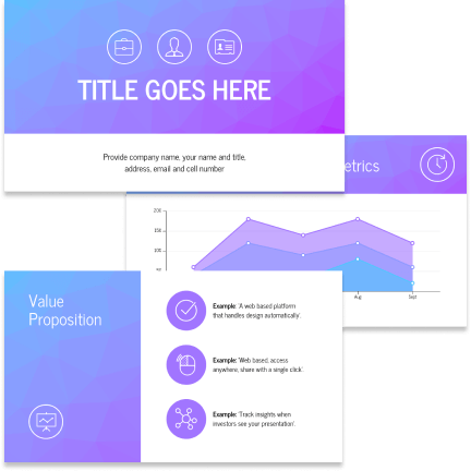 Presentations template