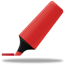 highlightmarker, red