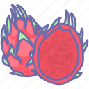 dragon fruit, food, fruit, fruits