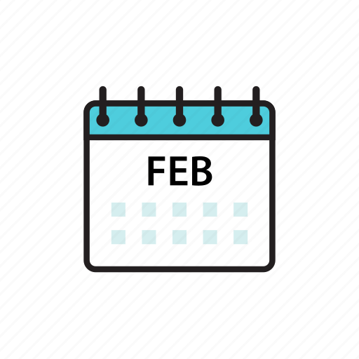 Calendar, feb, february, month icon - Download on Iconfinder