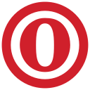 o, opera icon