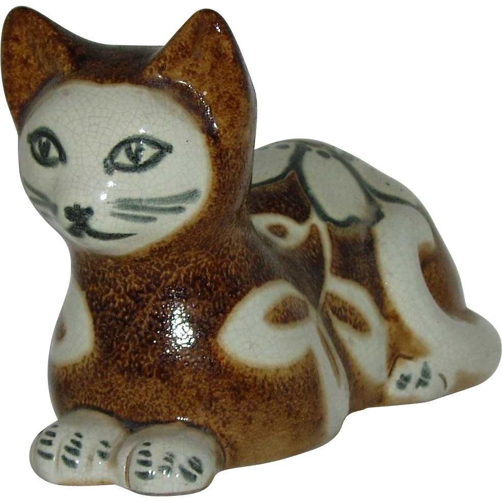 Vintage Ceramic Cat 75