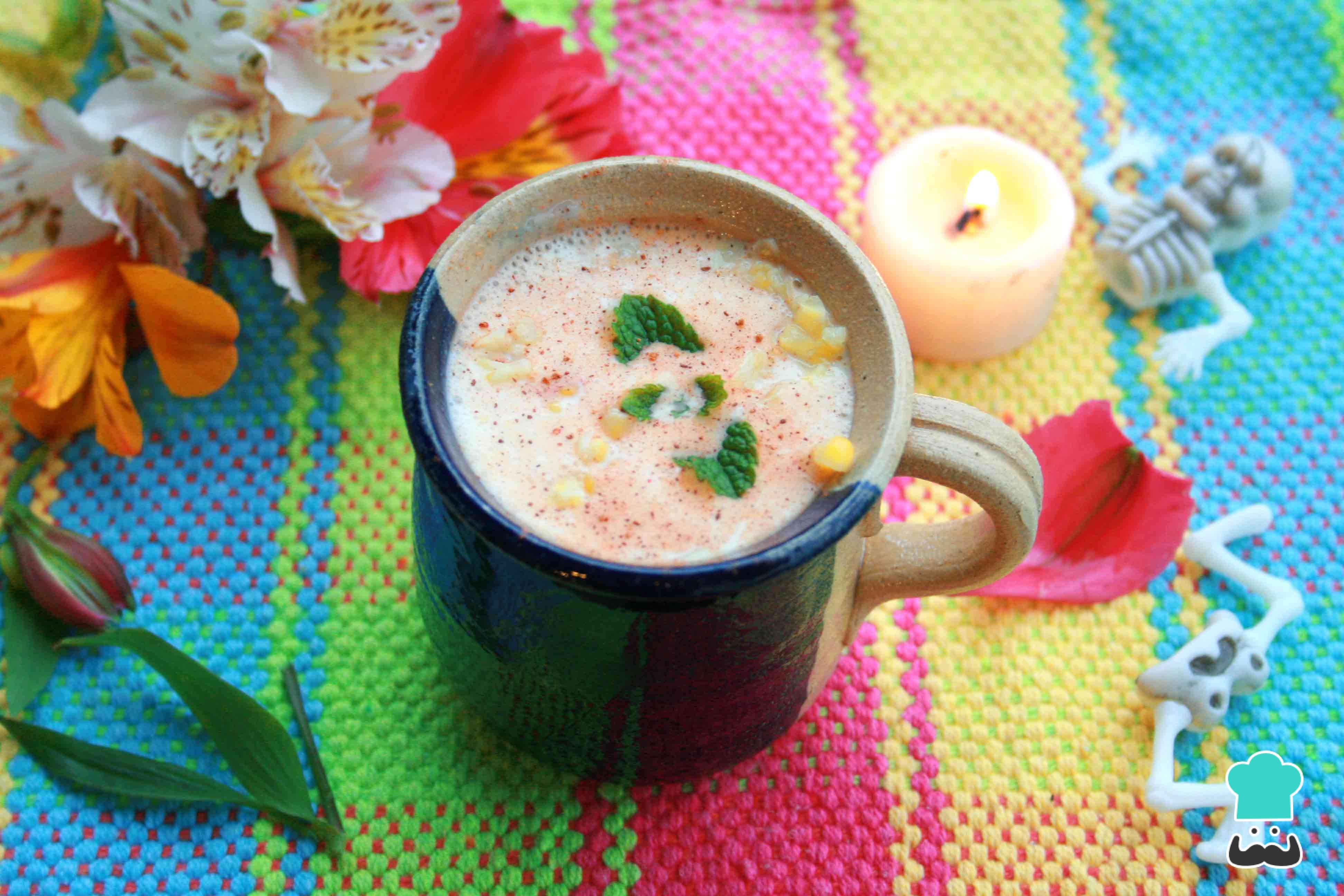 Atole de maíz - ¡Una bebida mexicana típica, deliciosa y nutritiva!