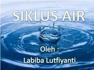 Siklus Air