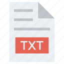 document, document list, extension, file, format, page, txt