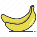 banana, food, fruit, healthy diet, plantains