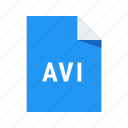 avi, extension, file, format, video