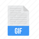 document, file, format, gif