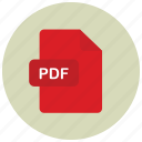 extension, file, pdf, type