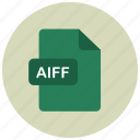 aiff, extension, file, type